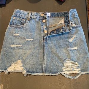 Jean skirt